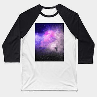 Colored space Baseball T-Shirt